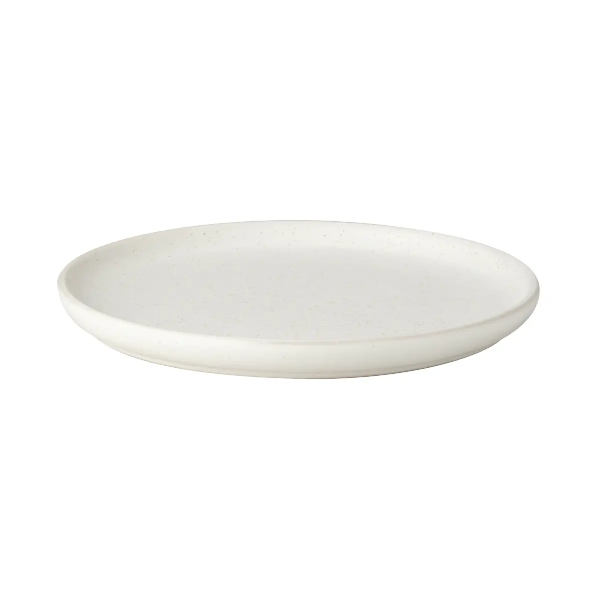 Ernst tallerken Ø25 cm, Hvit-prikk