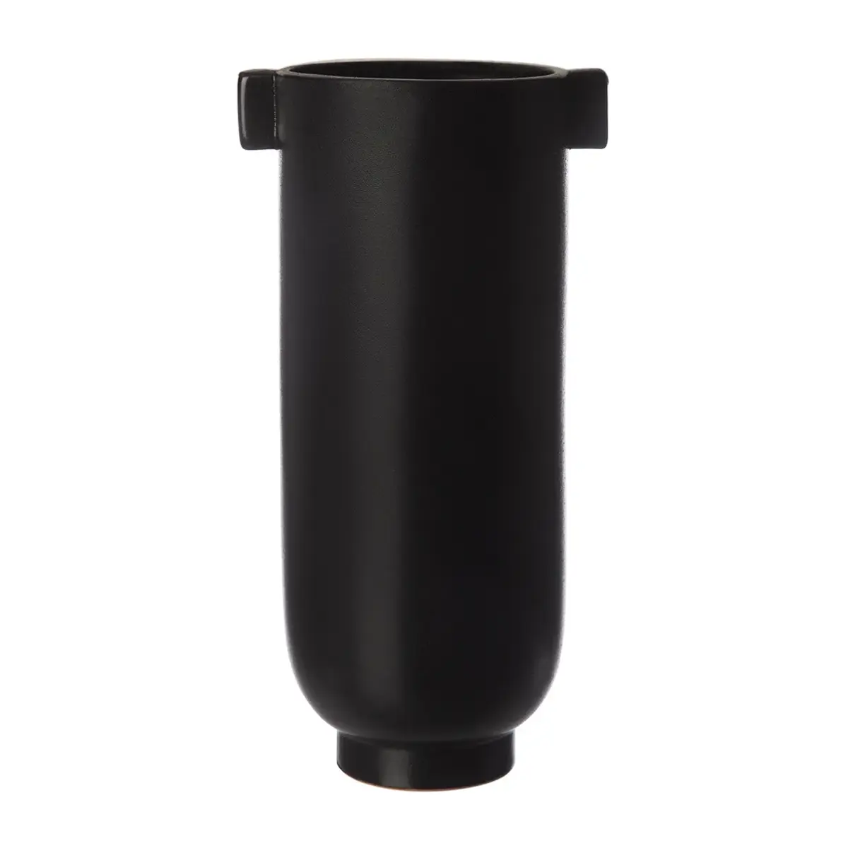Ernst vase med hank 28 cm, Sort