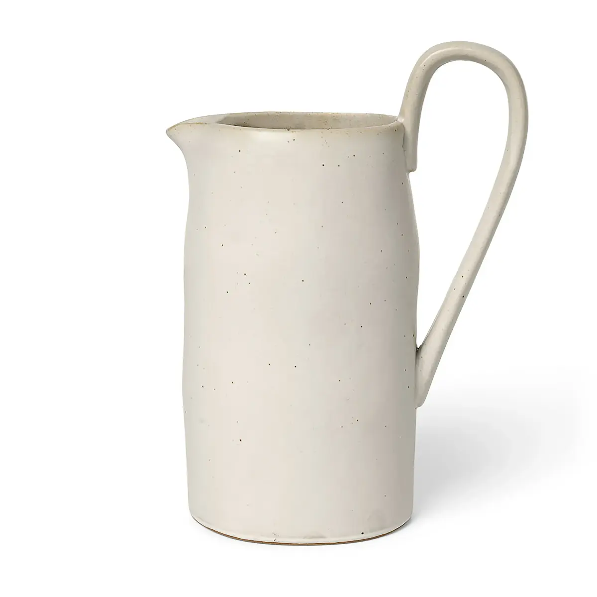 Flow kanne 1 L, Off-white speckle