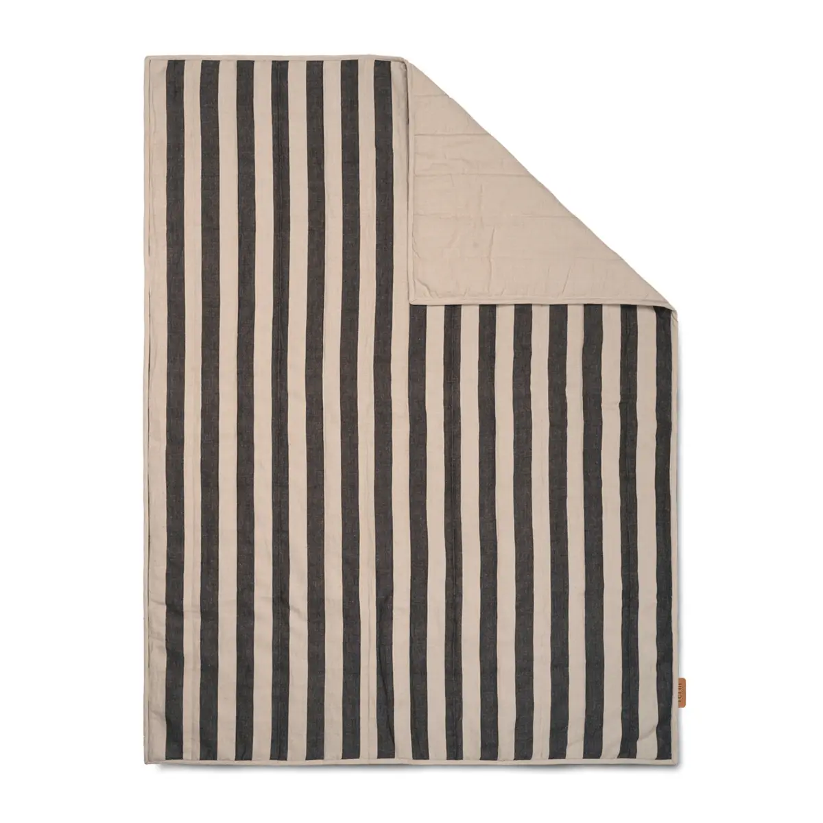 Grand pledd 120x170 cm, Sand-black