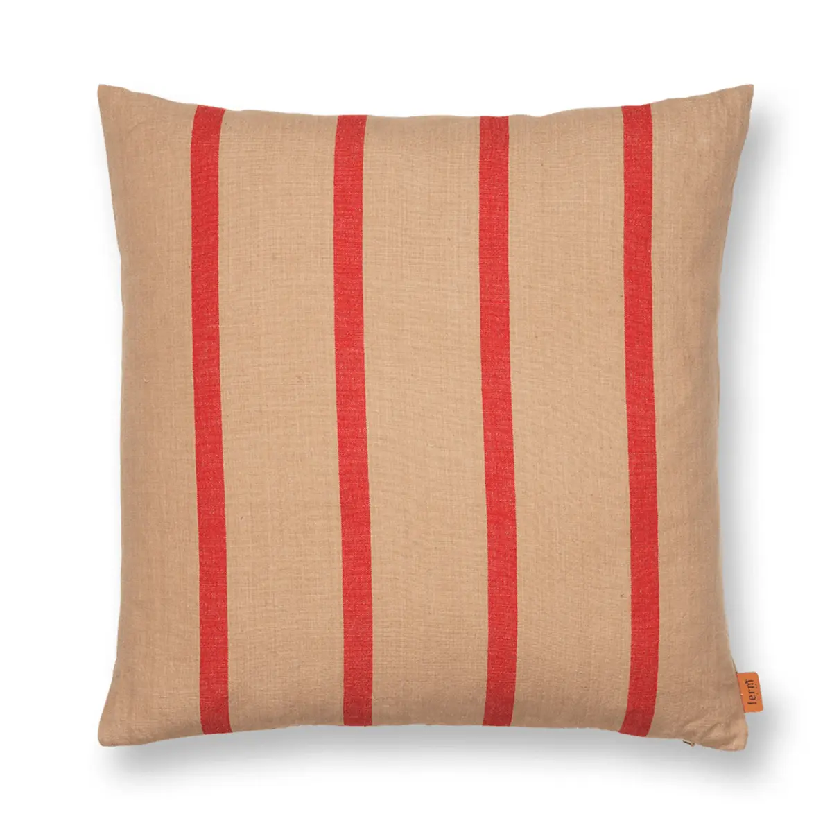Grand pute 50x50 cm, Camel-red