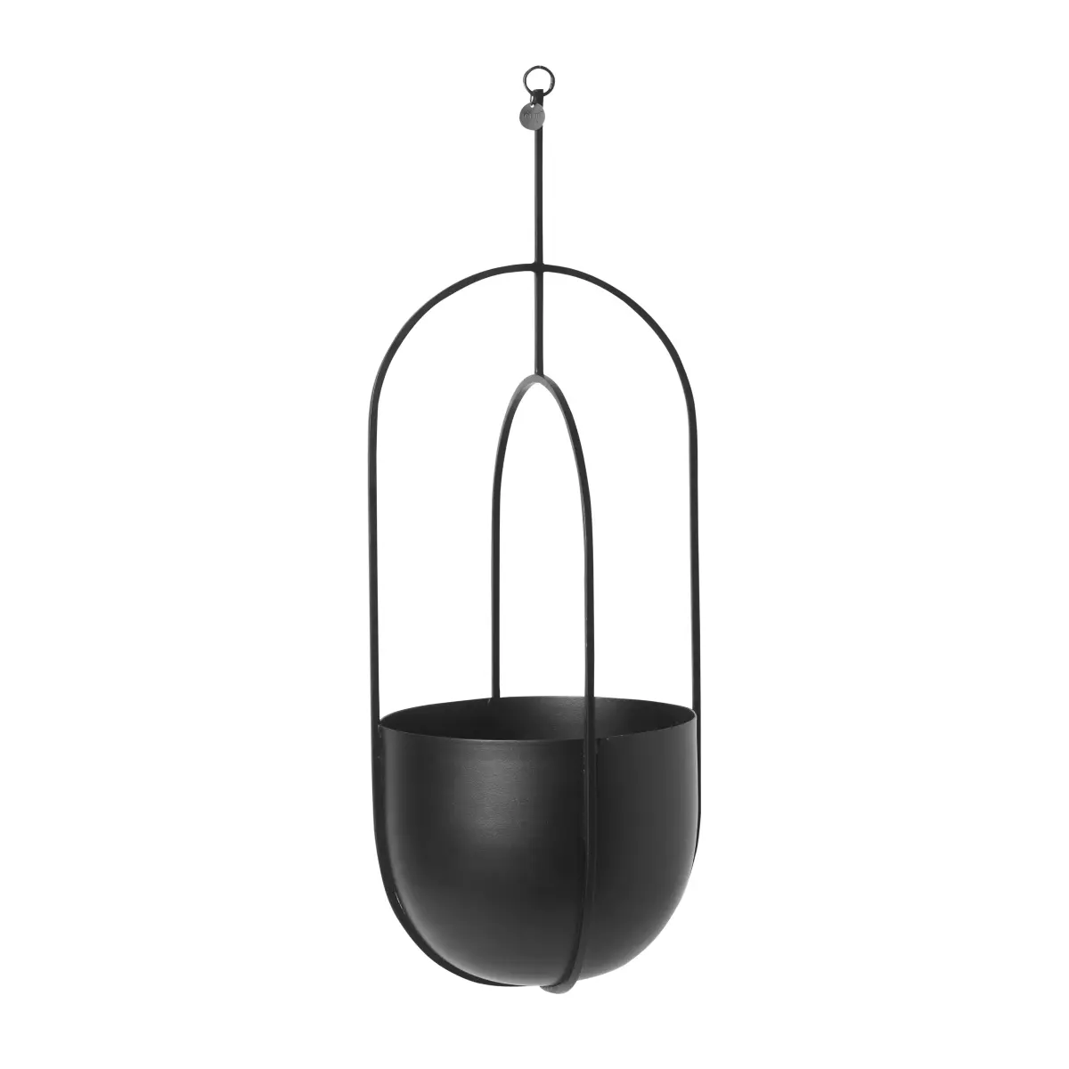 Hanging deco pot hengende potte Ø18.5 cm, Sort