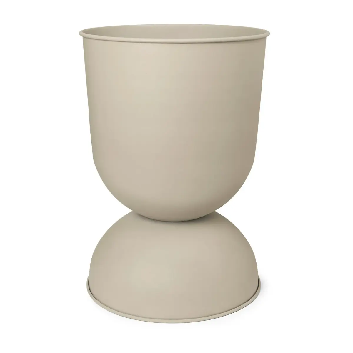 Hourglass krukke liten Ø30 cm, Cashmere