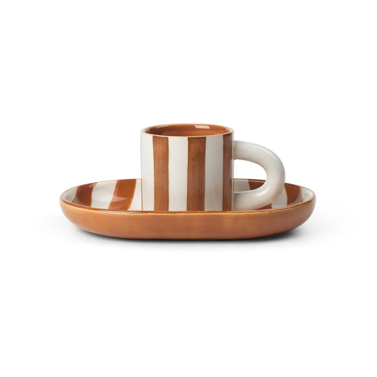 Milu barneservise 2 deler, Terracotta