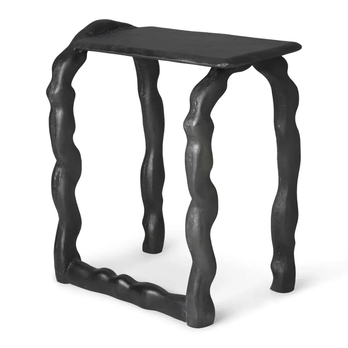 Rotbein skulptur, Svart