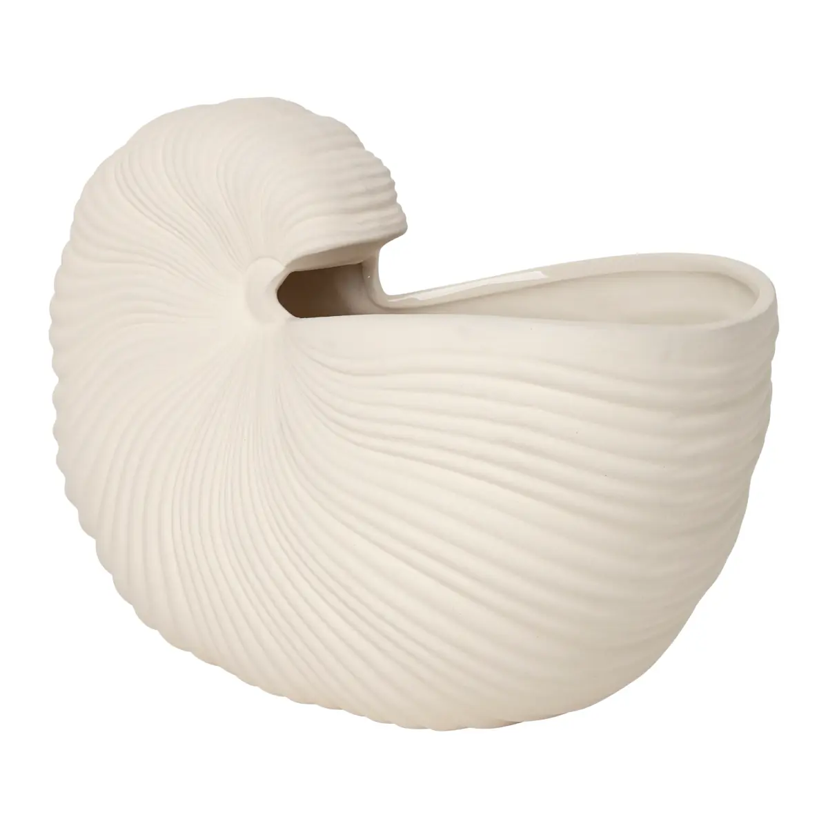 Shell krukke, Off white