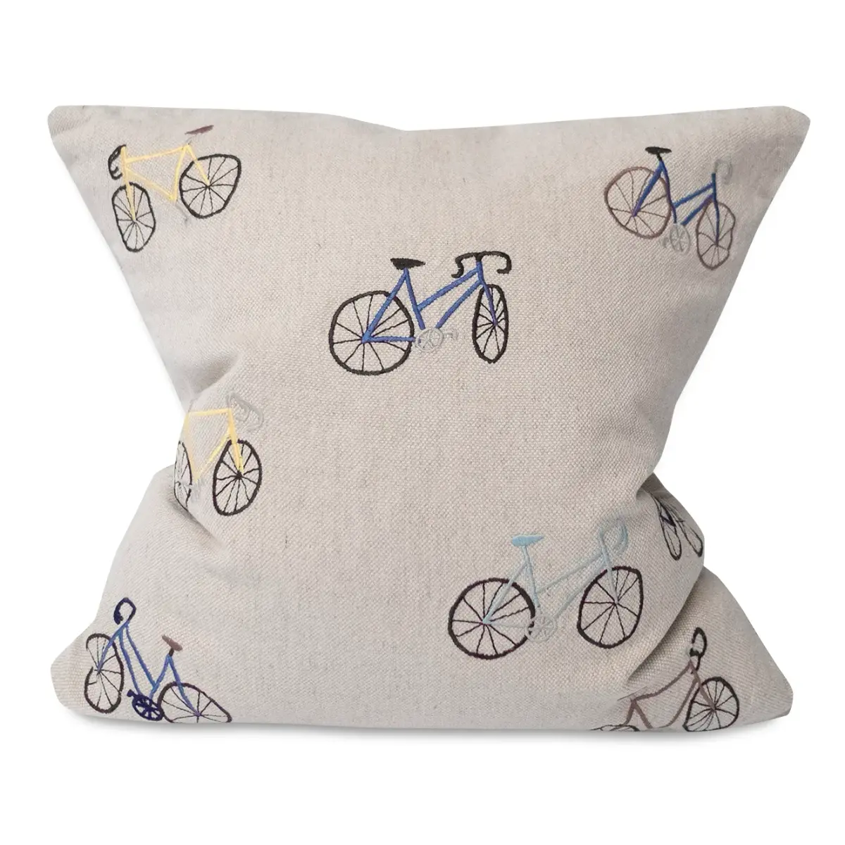 Bicycles putetrekk 48x48 cm, Beige