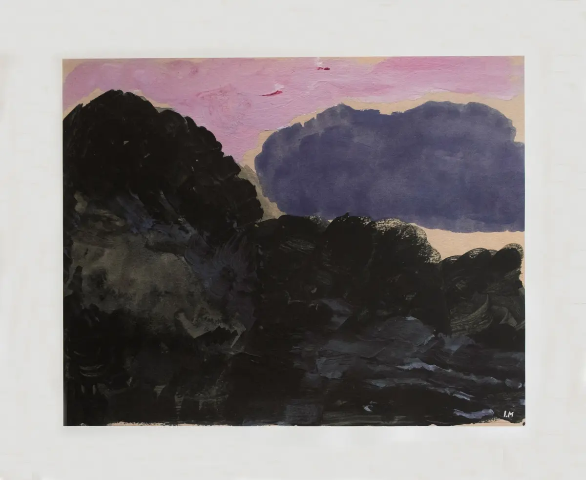 Cloud poster 40x50 cm, Multi