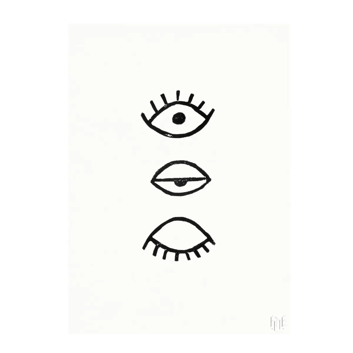 Eye Eye poster, 50x70 cm