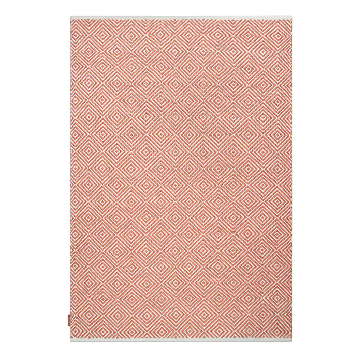 Diamond teppe 140x200 cm, Burnt orange