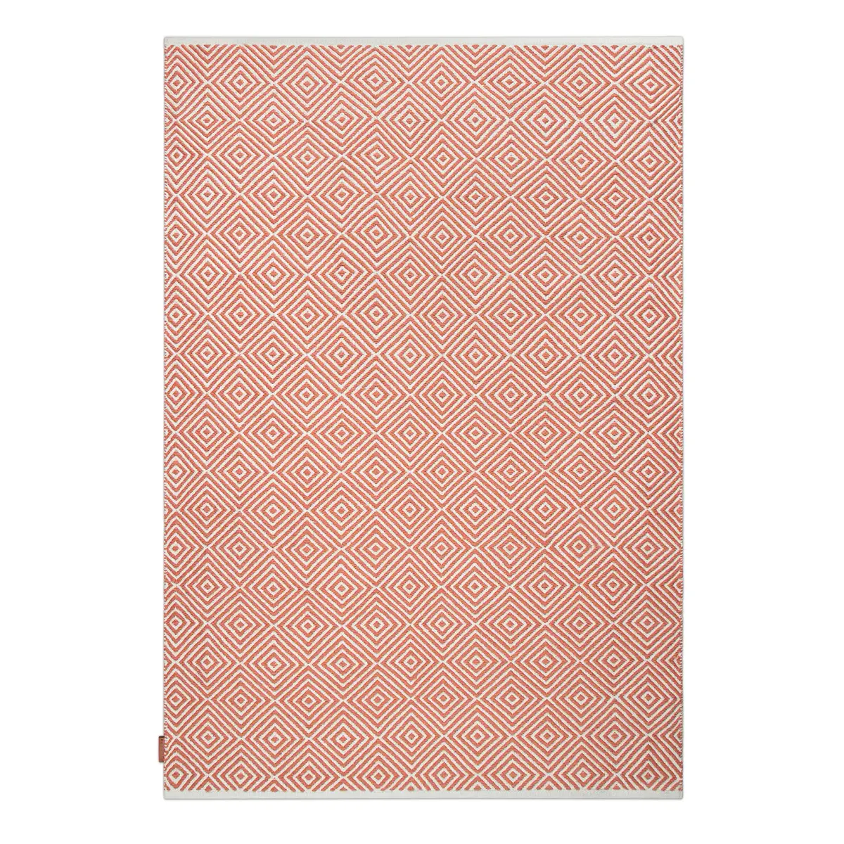 Diamond teppe 170x230 cm, Burnt orange