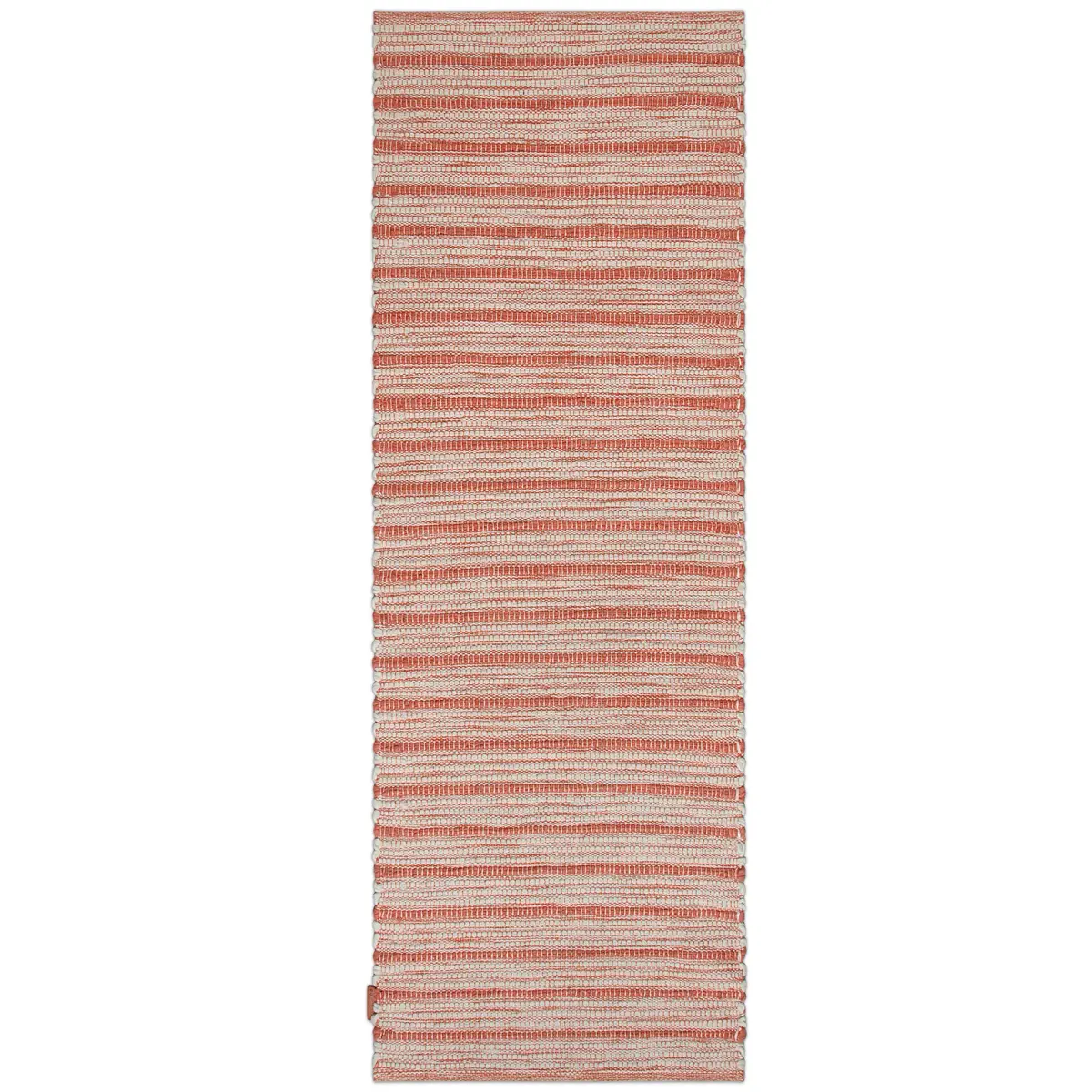 Stripe teppe 70x200 cm, Burnt orange