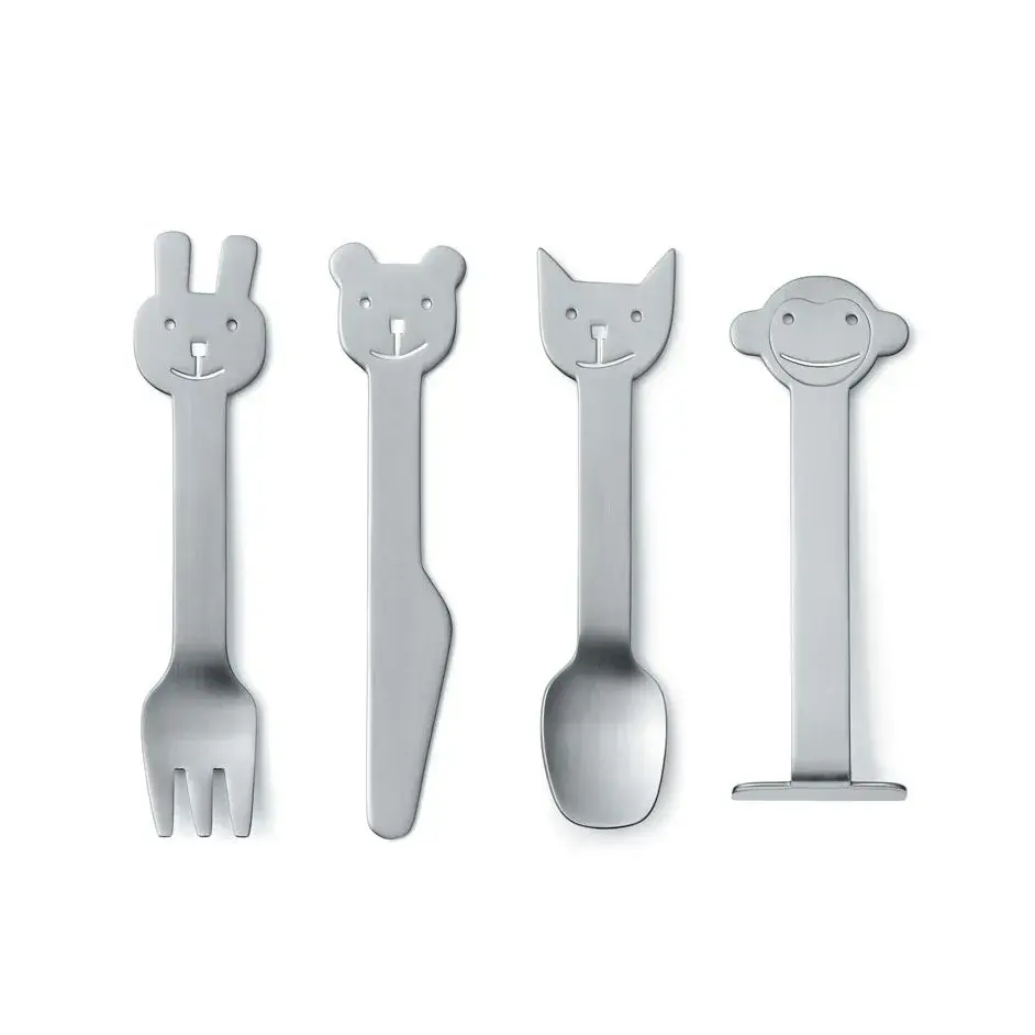 Animal Friends bestikk 4 deler, barnebestikk