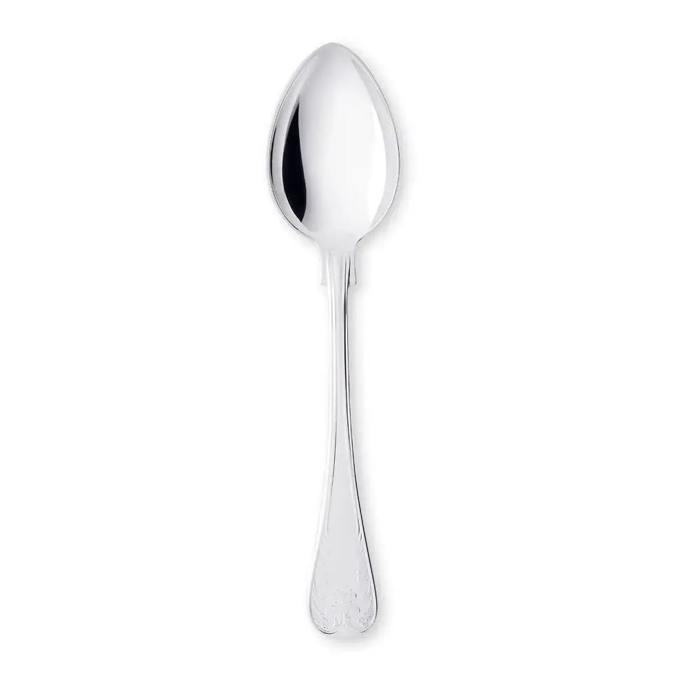 Gammal Fransk dessertskje nysølv, 16,2 cm