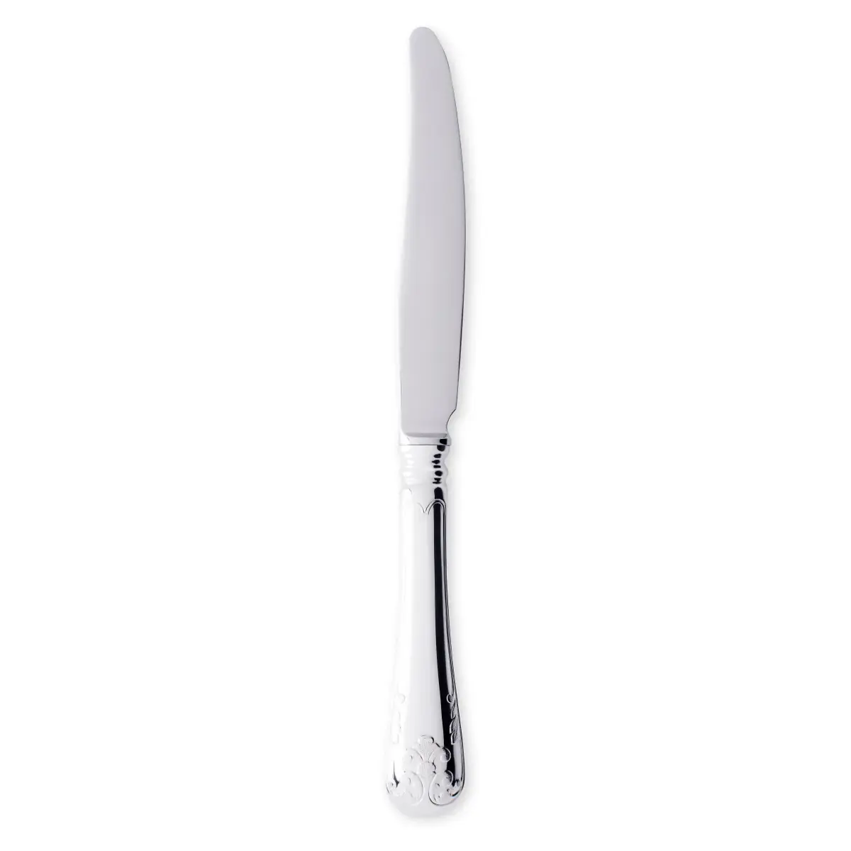 Gammal Fransk matkniv nysølv, 23,1 cm