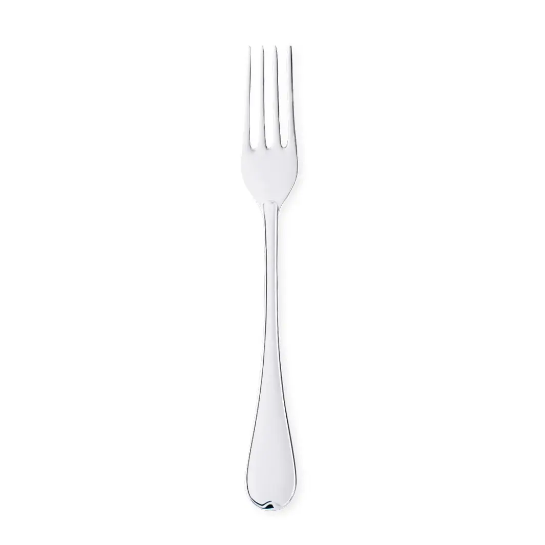 Svensk matgaffel sølv, 20,5 cm