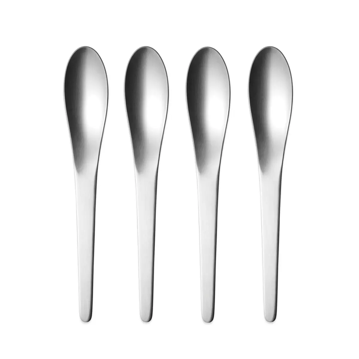 Arne Jacobsen dessertskje, 4-stk.