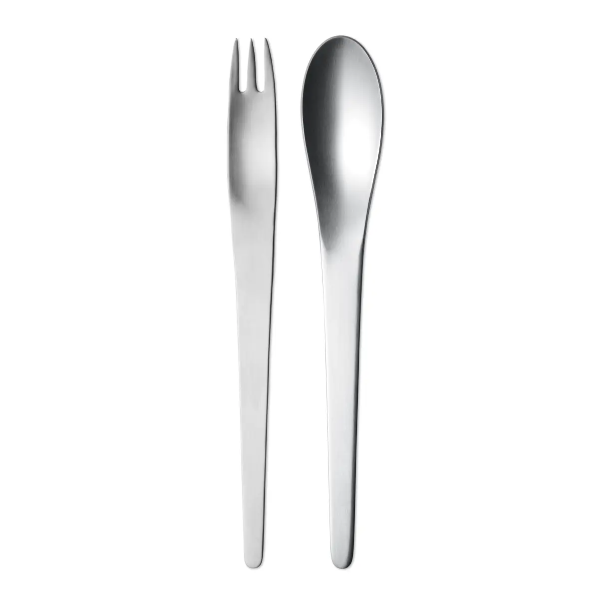 Arne Jacobsen salatbestikk, 2 deler
