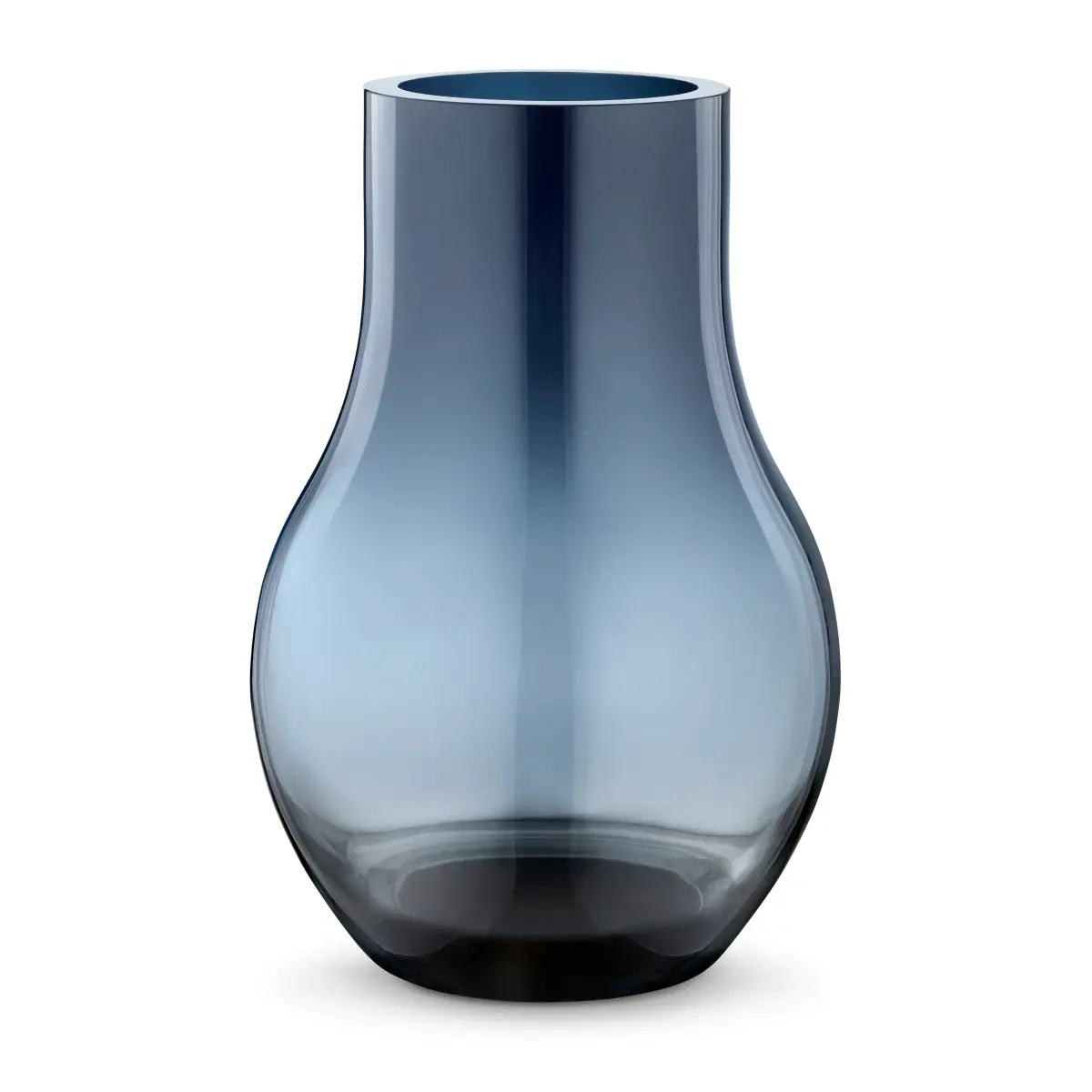 Cafu glassvase blå, medium, 30 cm