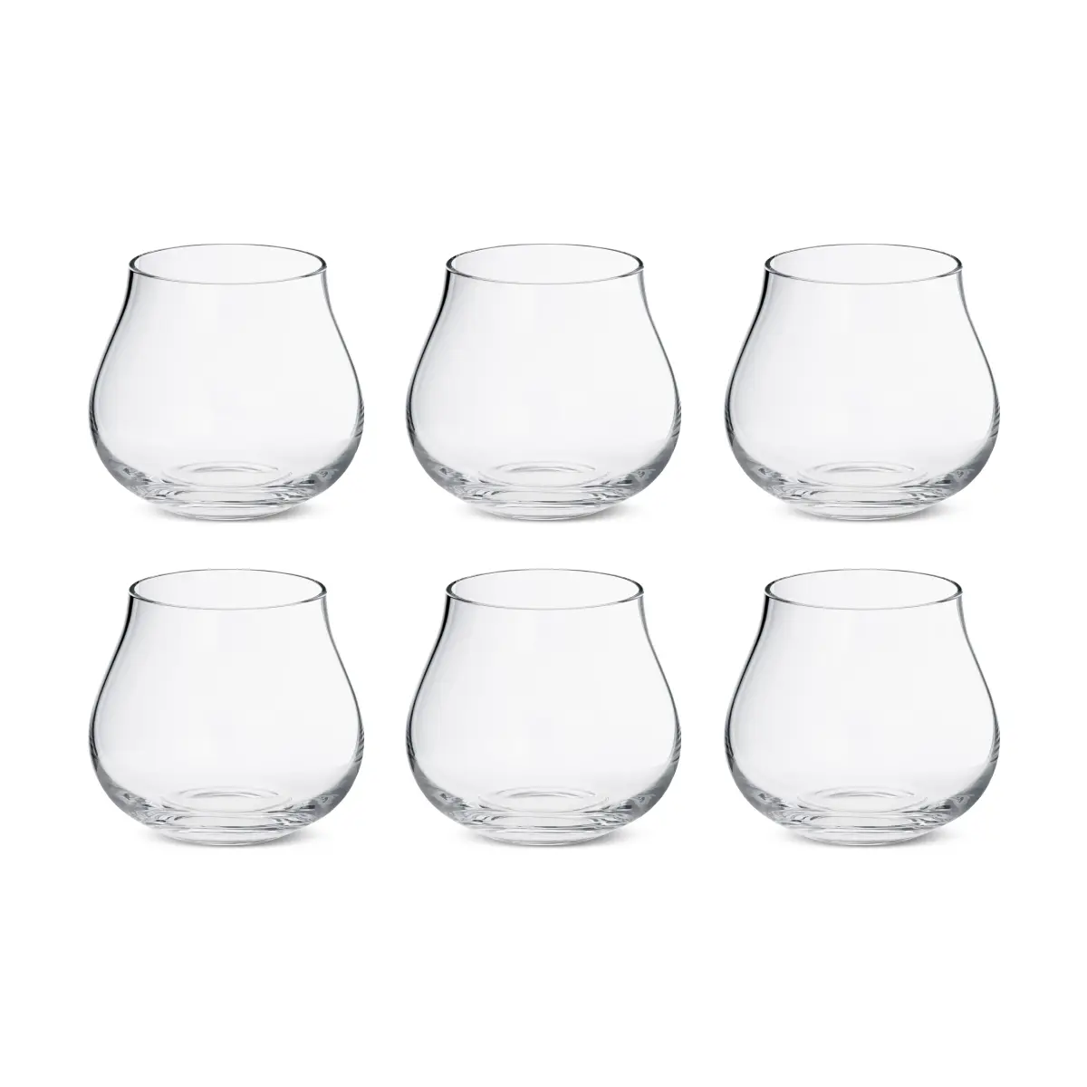 Sky drikkeglass lavt 38 cl 6-stk., Krystallinsk