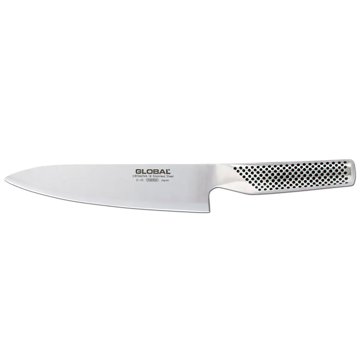 Global G-55 kokkekniv 18 cm, Rustfritt stål