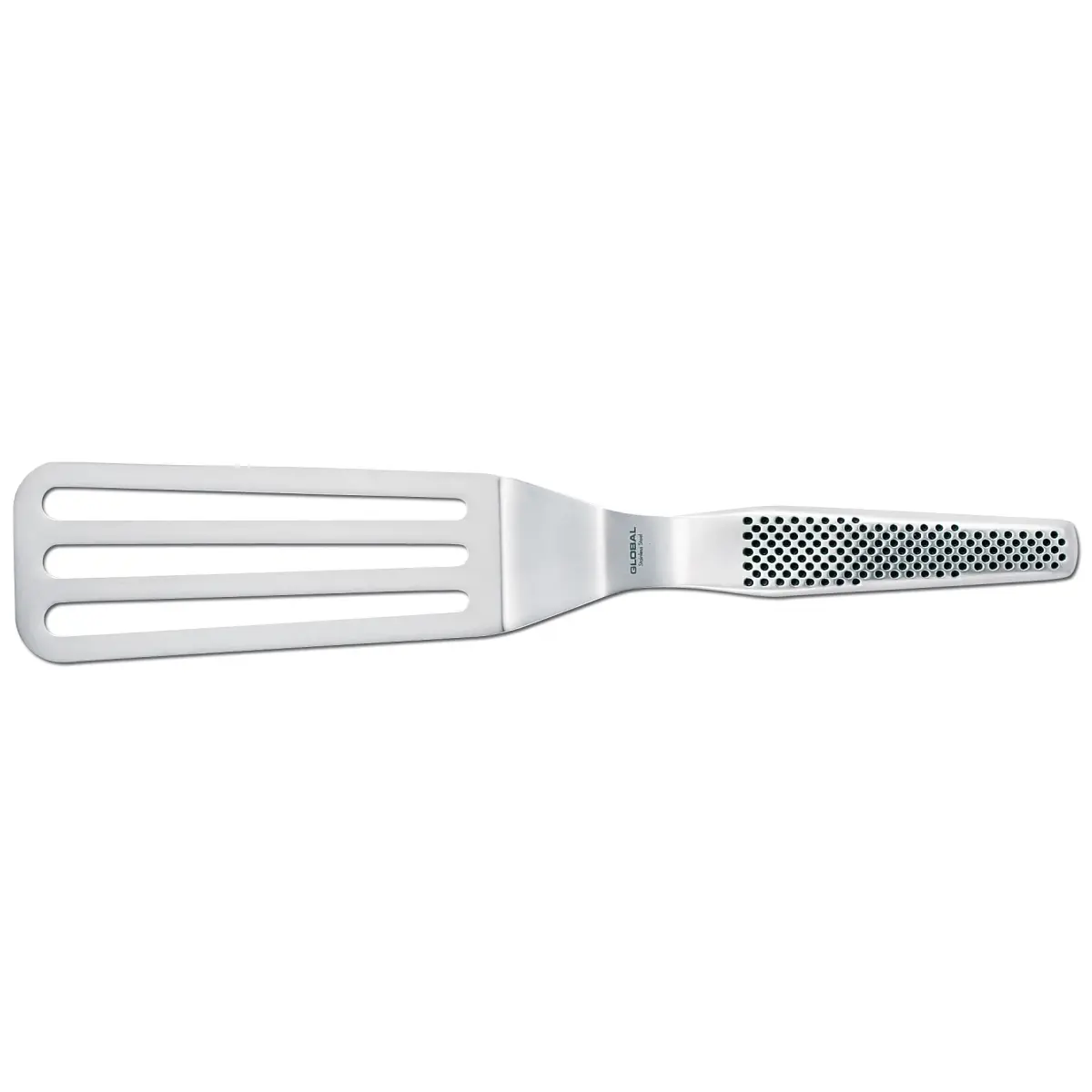 Global GS-26 stekespade perforert 27 cm, rustfritt stål