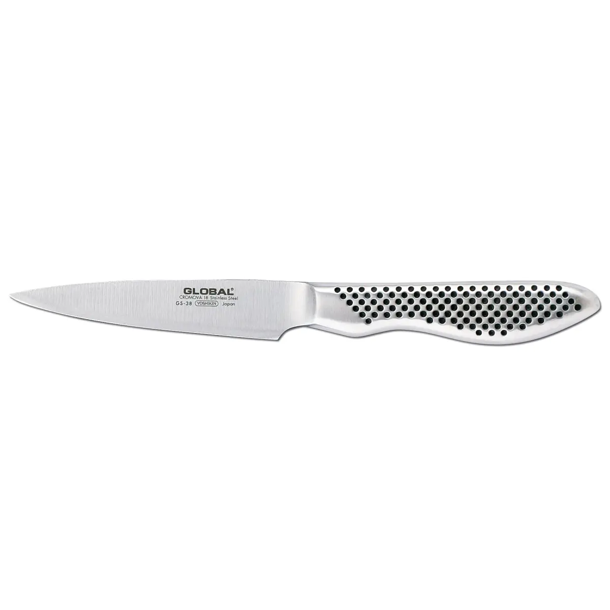 Global GS-38 skrellekniv 9 cm, rustfritt stål