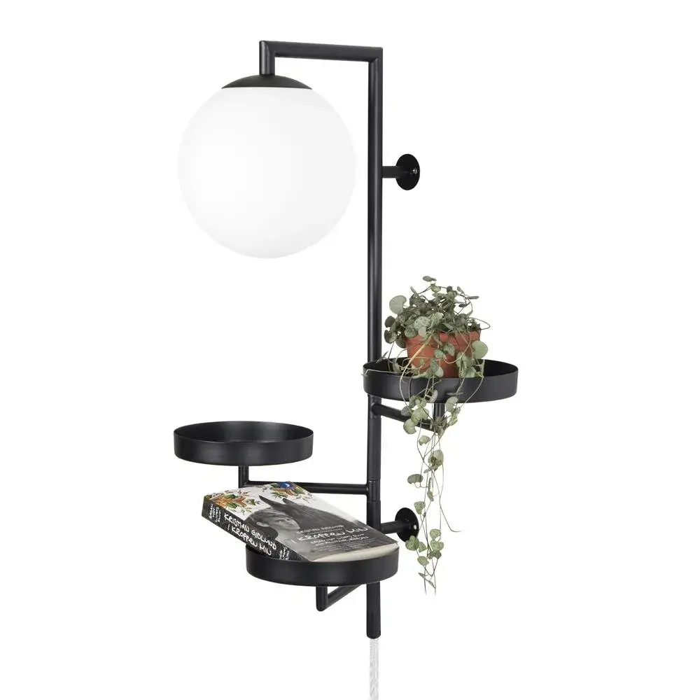 Astoria vegglampe, sort