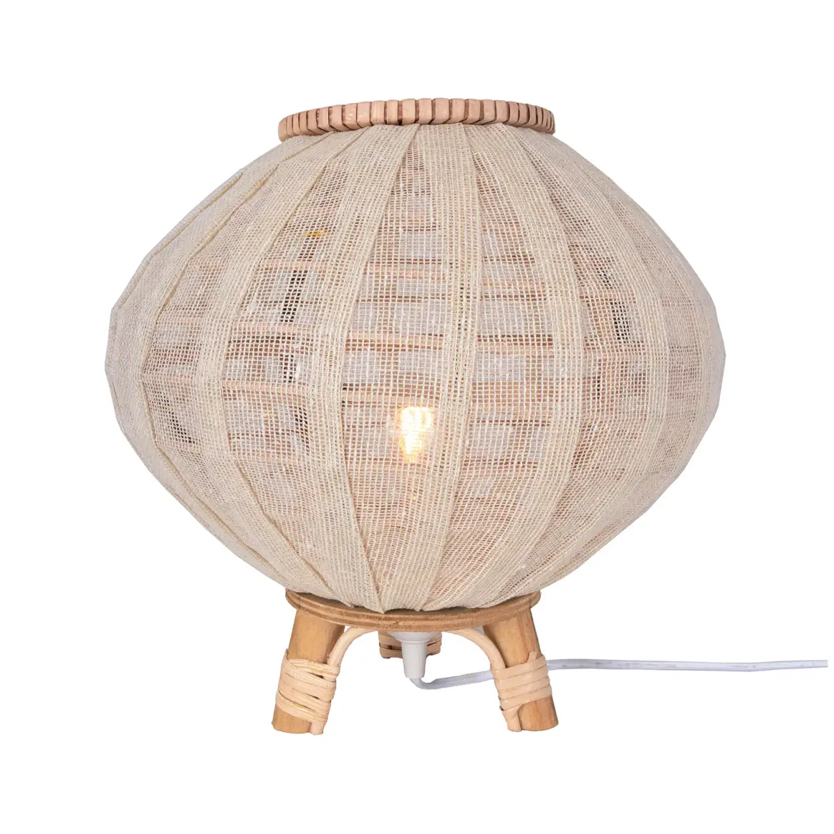 Borneo bordlampe Ø 30, Natur