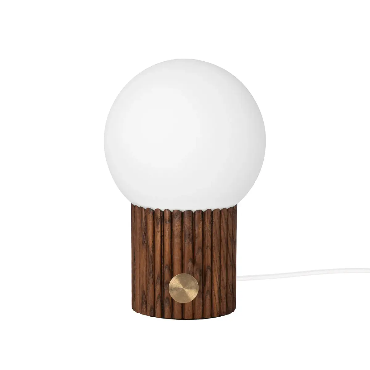 Hubble bordlampe Ø15 cm, Valnøtt