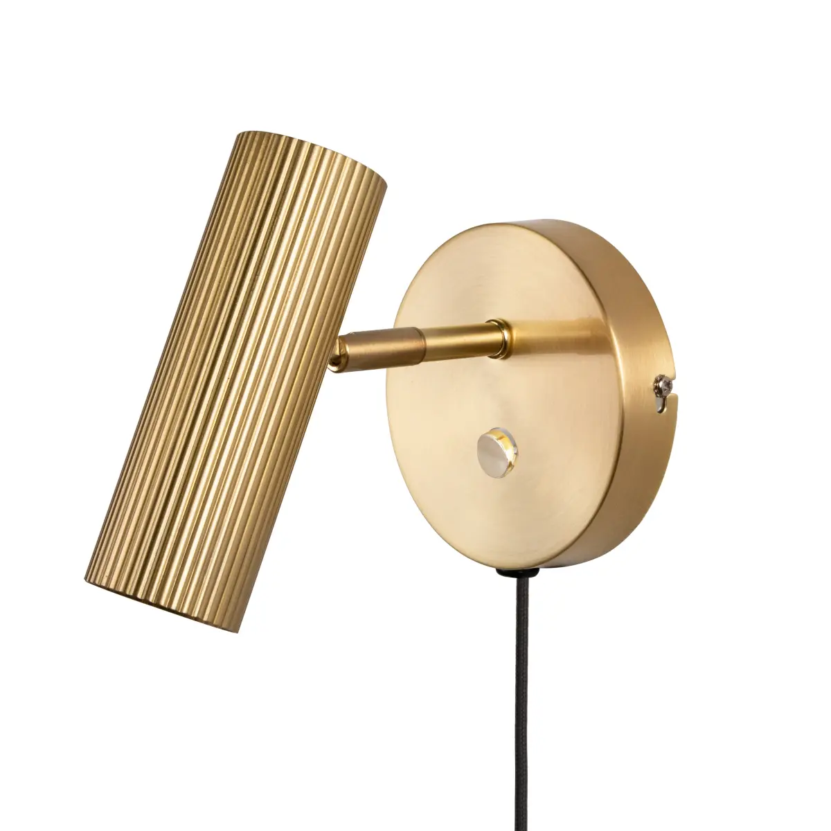 Hubble vegglampe, Børstet messing