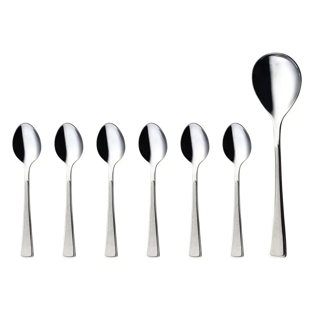 Ramona dessertsett 7 deler, rustfritt stål