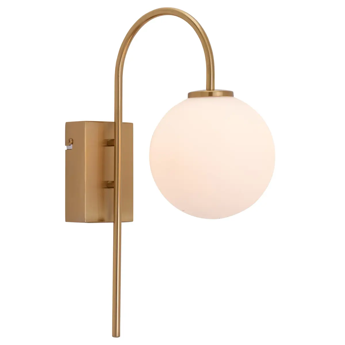 Ballon vegglampe 36 cm, messing