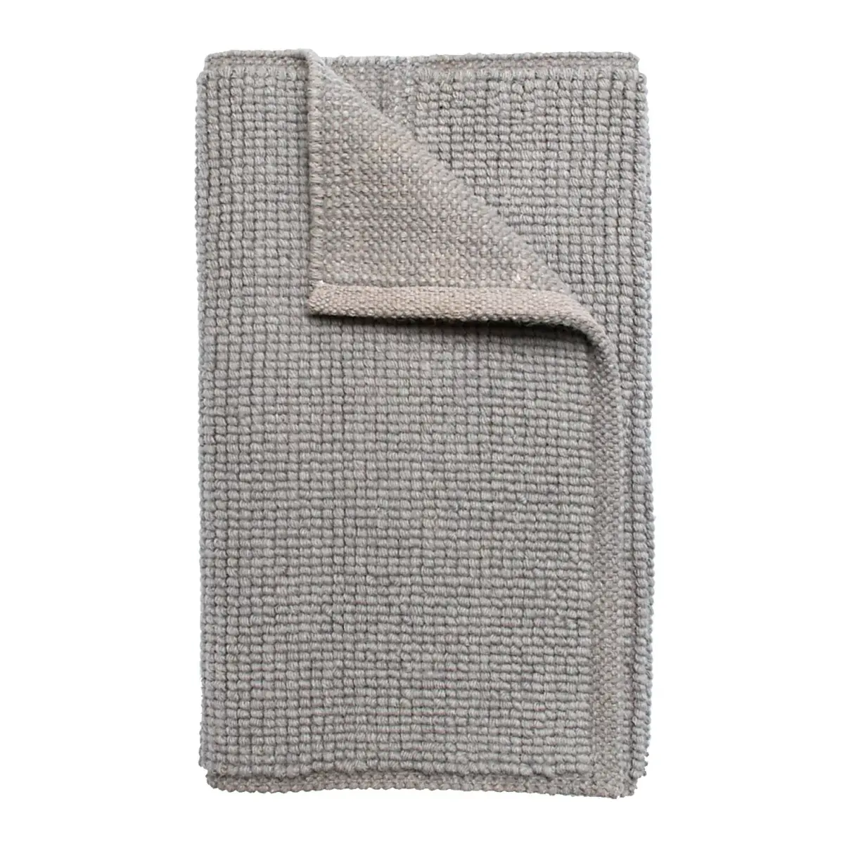 Himla gulvteppe ull stone (grått), 80x230 cm