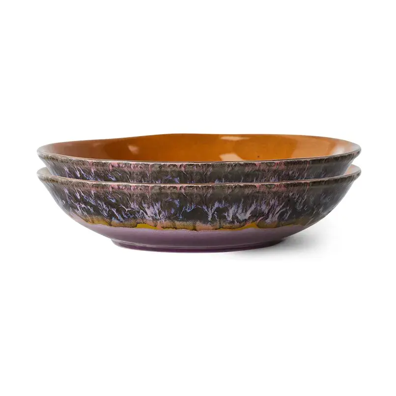70's curry bolle 21,7x21 cm 2-pakning, Daybreak