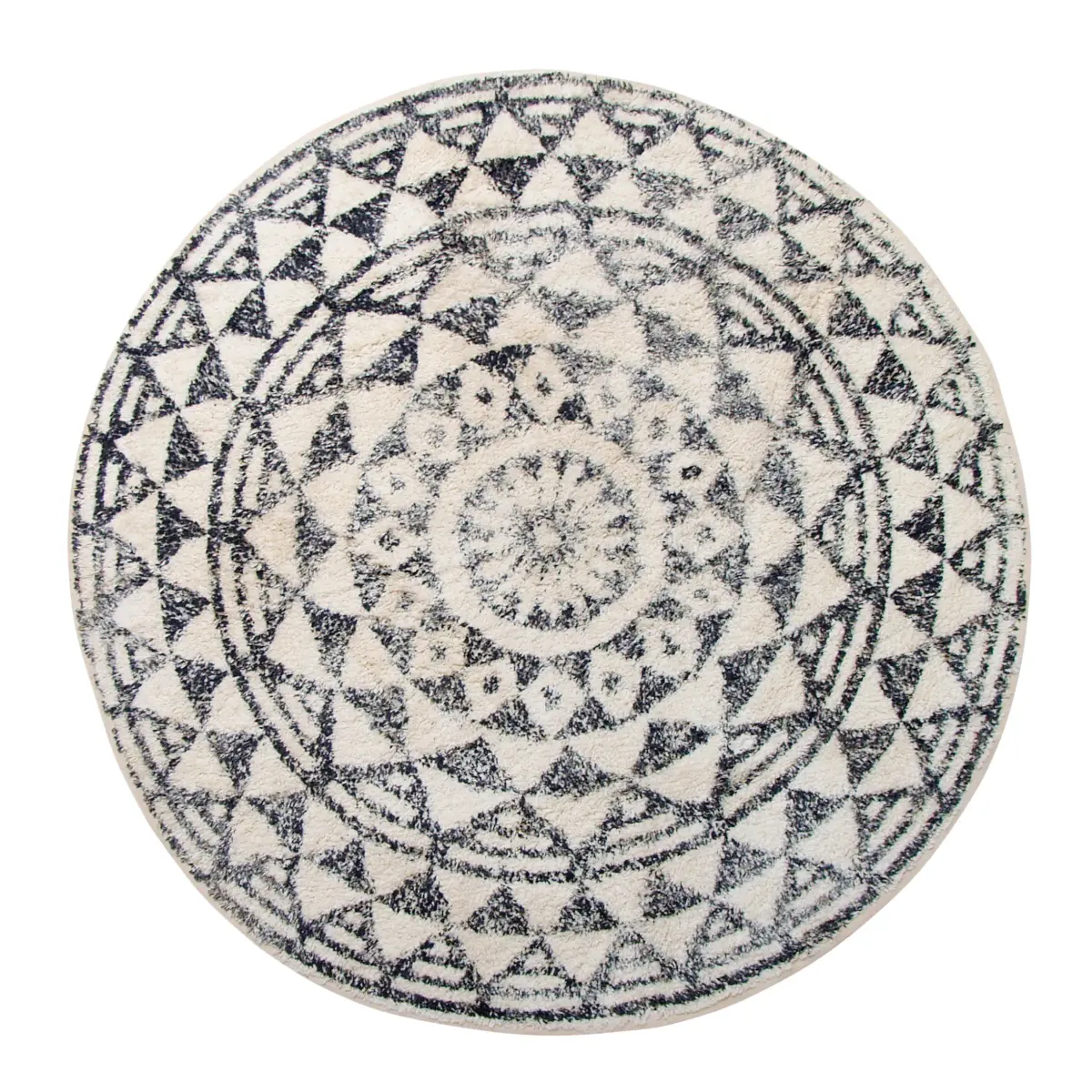 HKliving baderomsmatte rund, Diameter 120 cm
