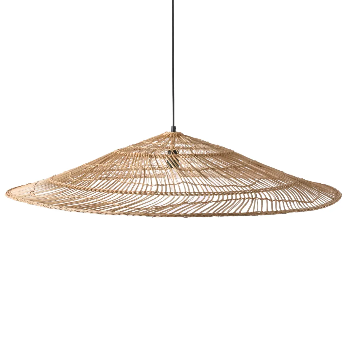 Wicker Triangle pendel Ø102,5 cm, Natural