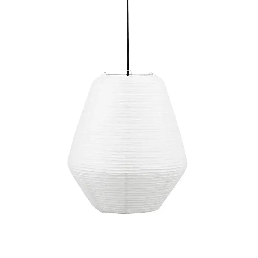 Bidar lampeskjerm Ø36 cm, Hvit