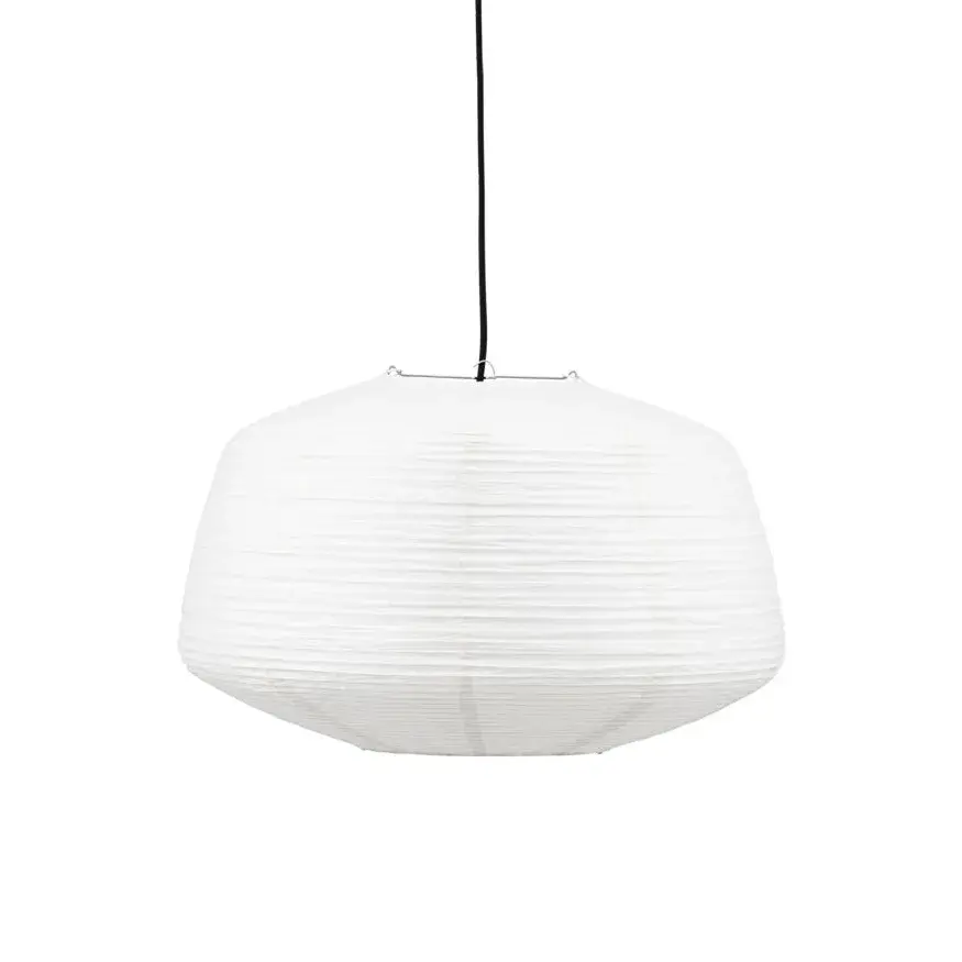 Bidar lampeskjerm Ø50 cm, Hvit