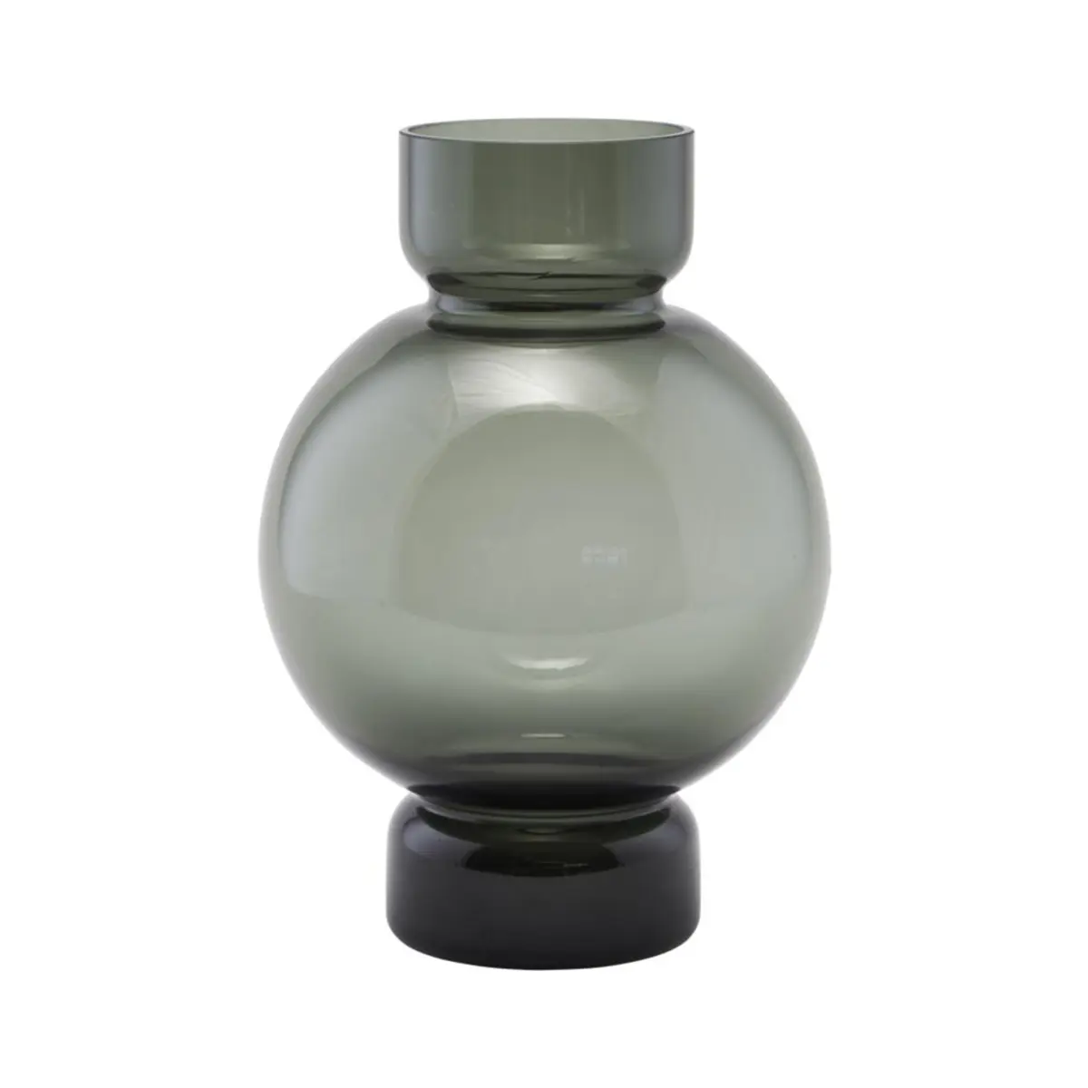 Bubble vase 25 cm, grå