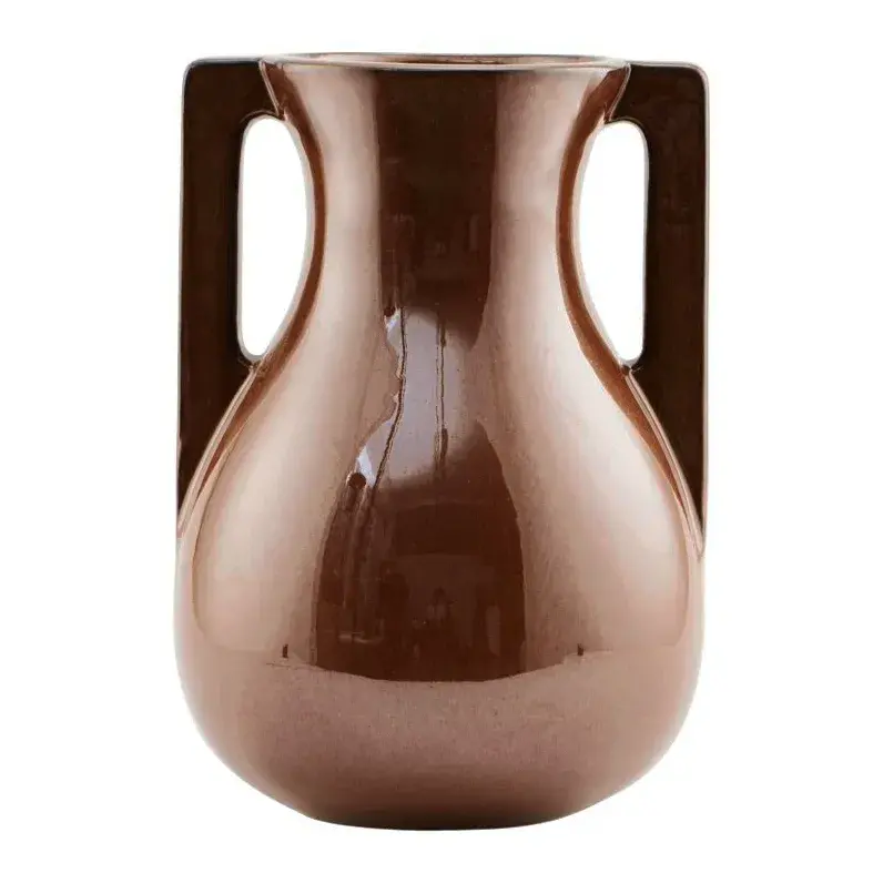 Mississipi vase 31 cm, Brun