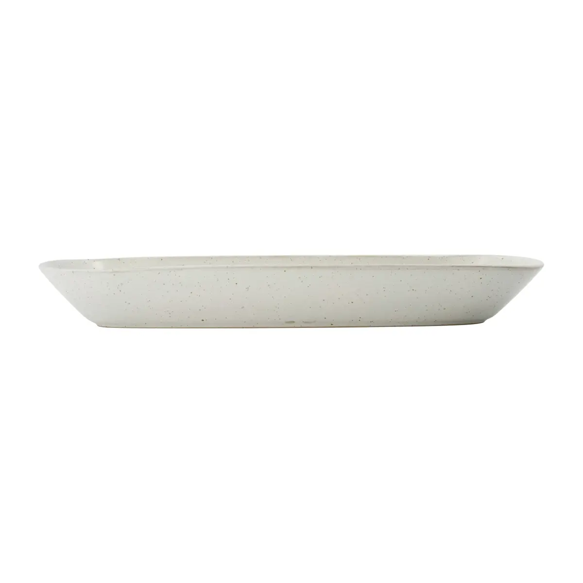 Pion serveringsfat 12 x 35 cm, Hvit-grå