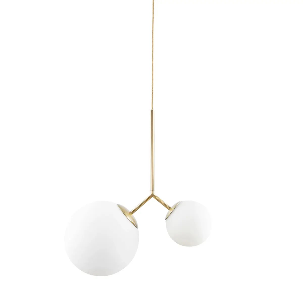 Twice taklampe, opalglass