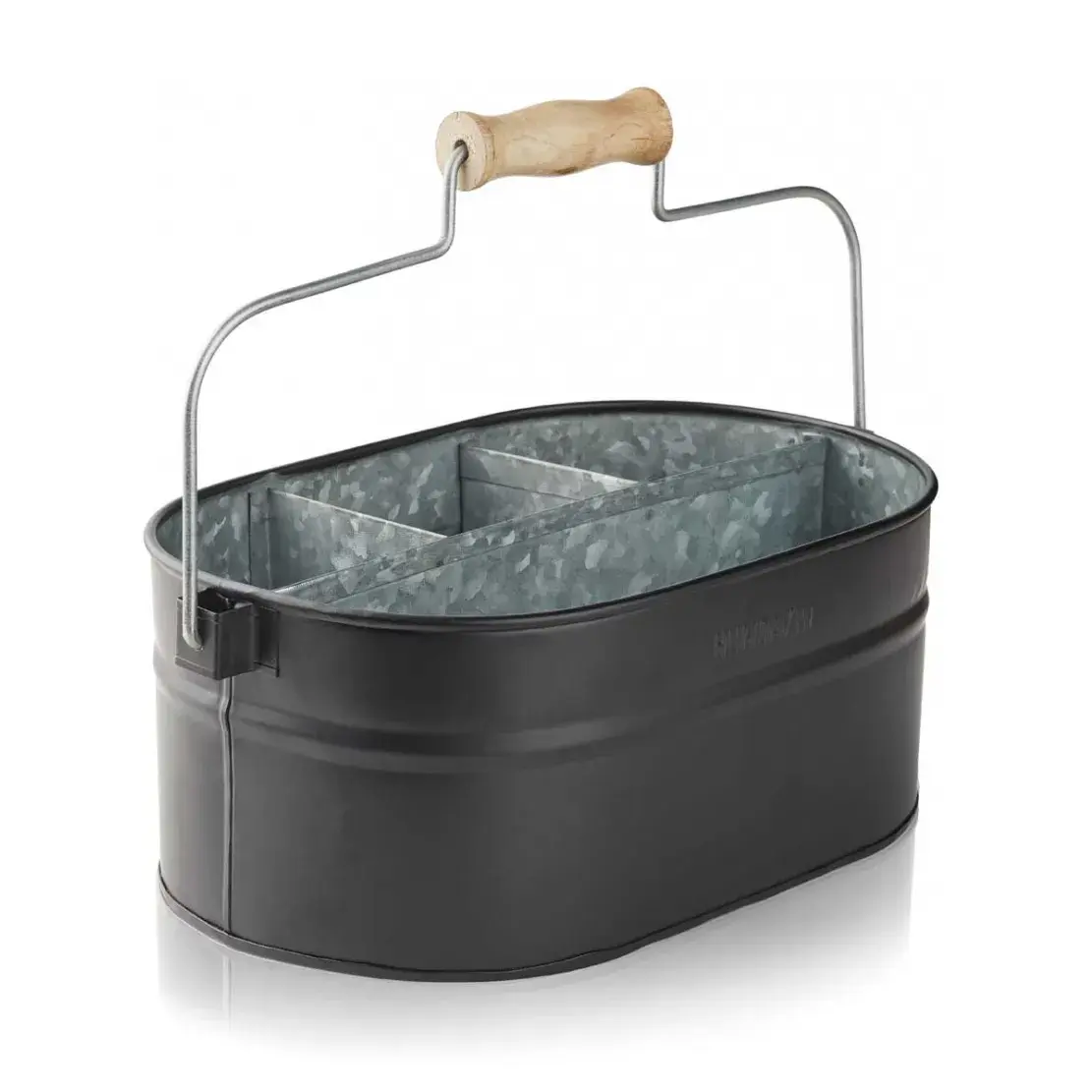 Humdakin System Bucket oppbevaringsboks 30 x 19 cm, Matte black