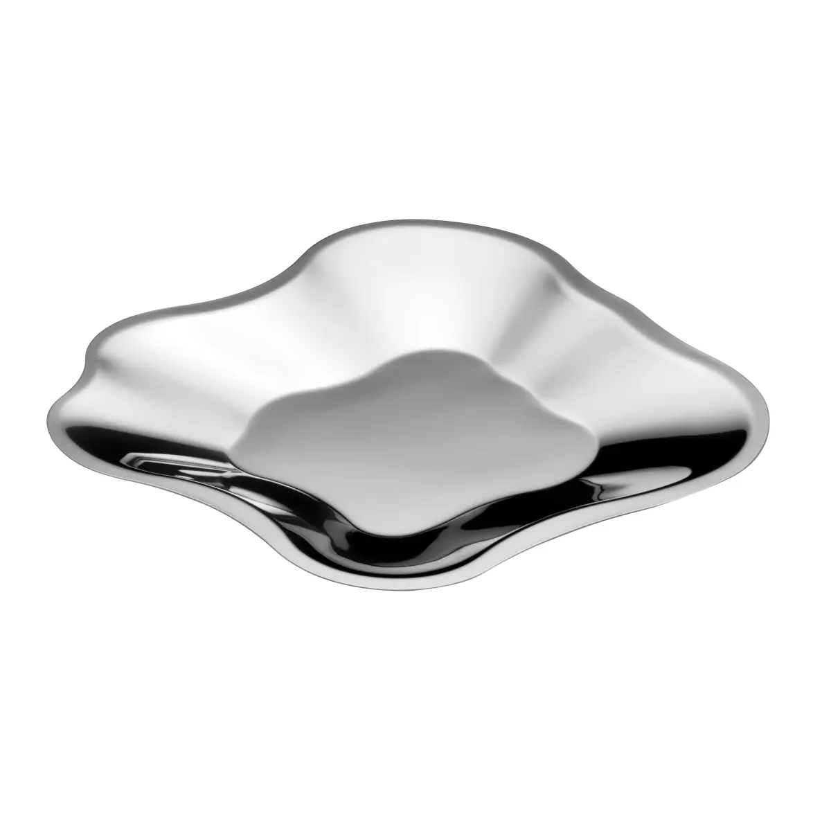 Alvar Aalto rustfritt fat, lite (358 mm)