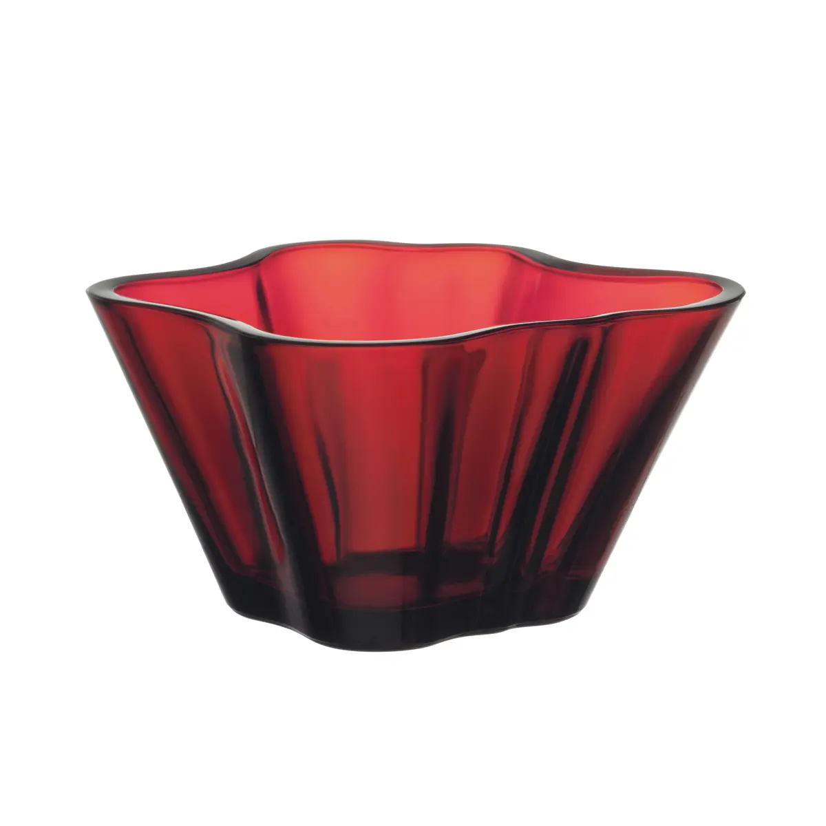 Alvar Aalto skål 75 mm, Tranbär