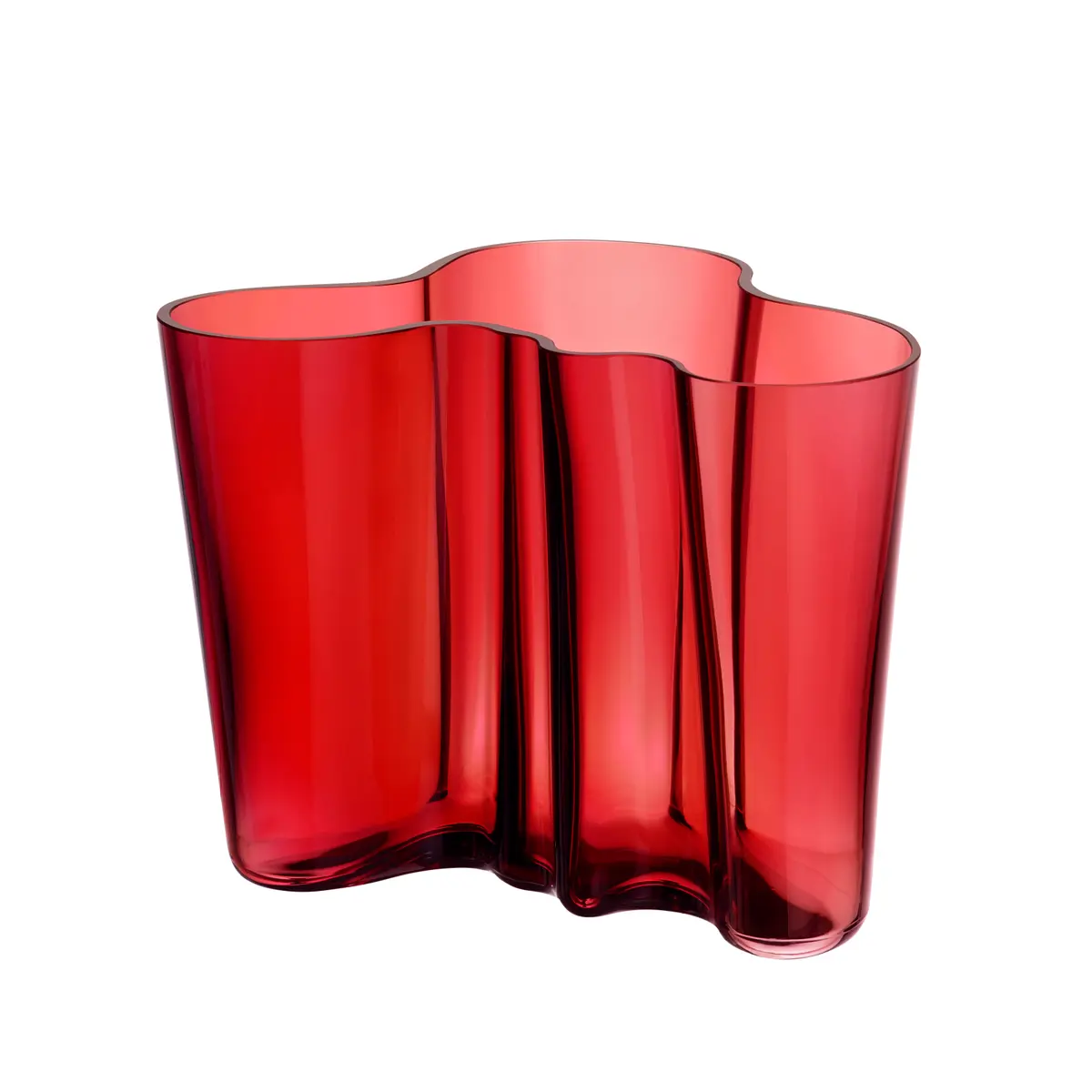 Alvar Aalto vase tranebær, 160 mm