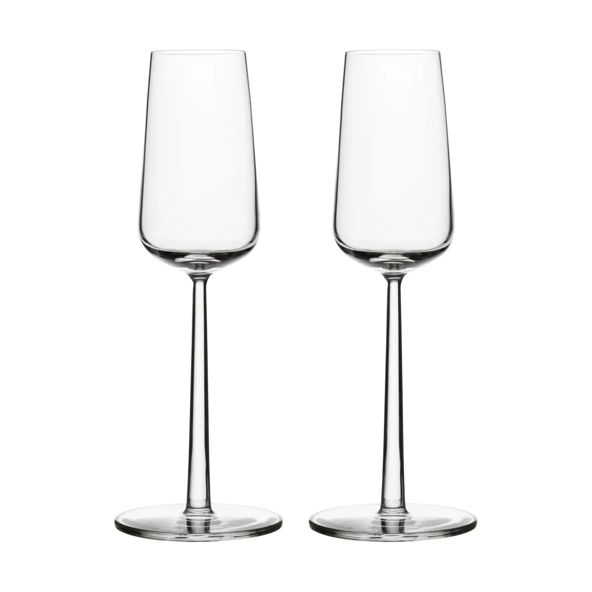 Essence champagneglass 2 stk., klar 2-pakk