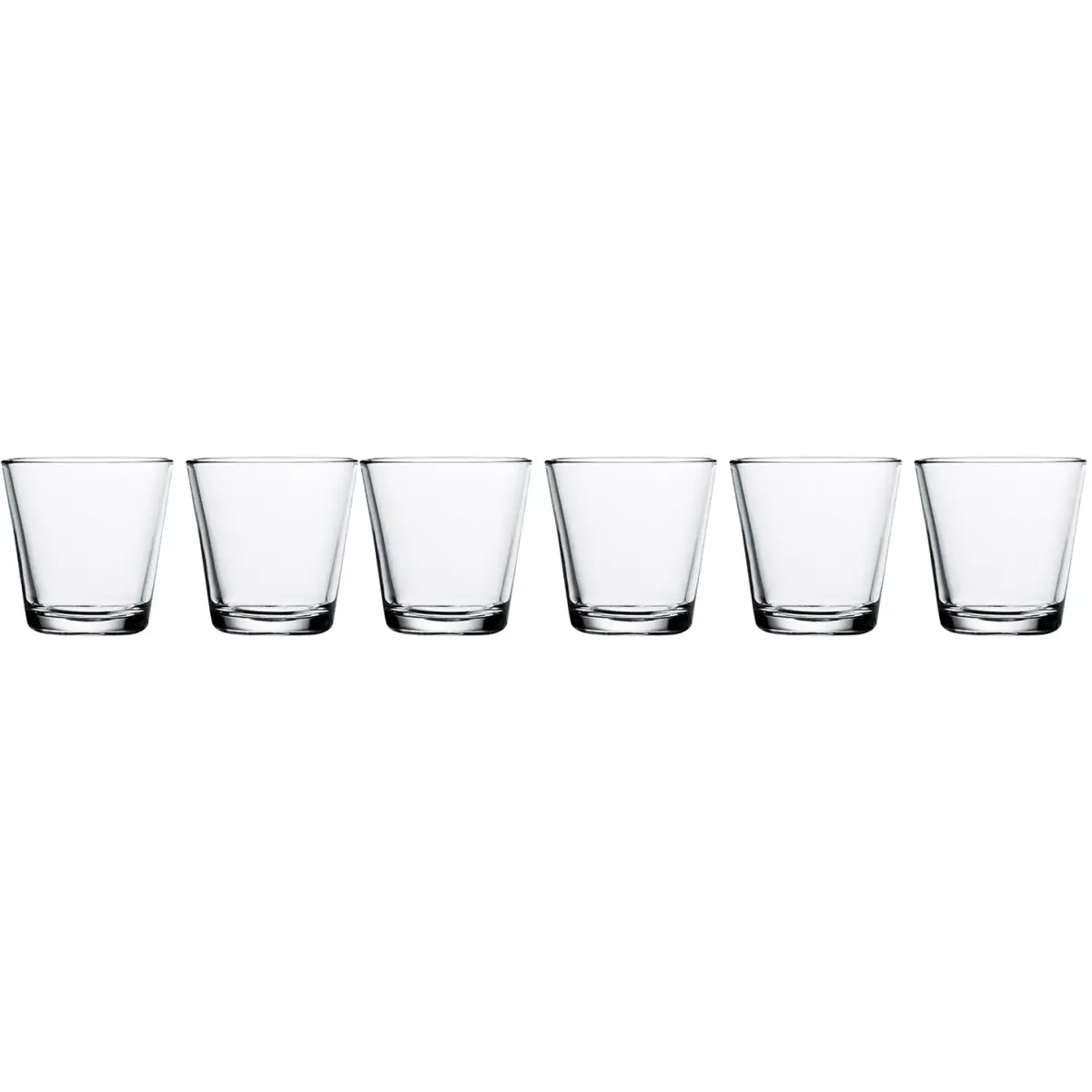 Kartio drikkeglass 21 cl 6-stk., Klar