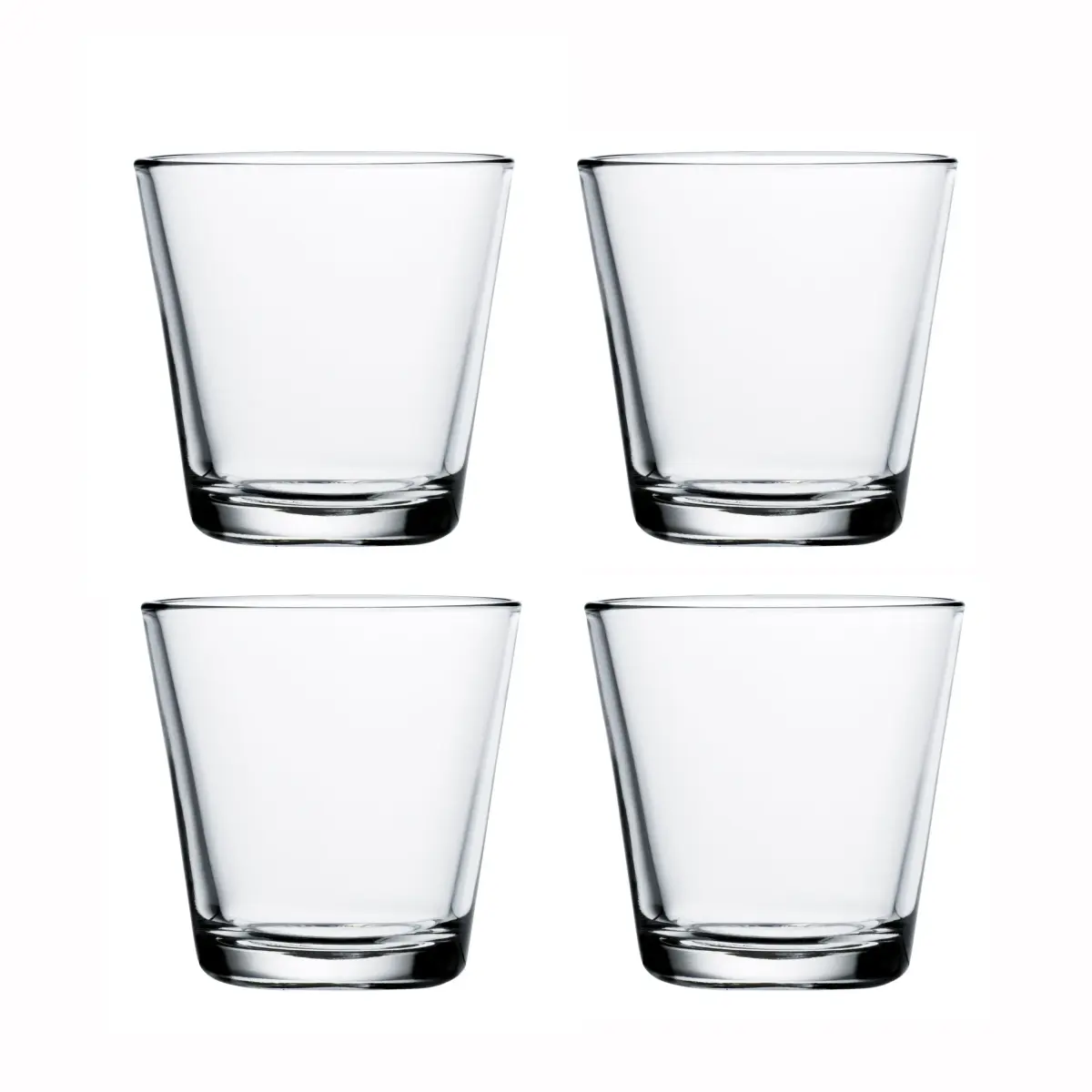Kartio glass 4-pakk, klar